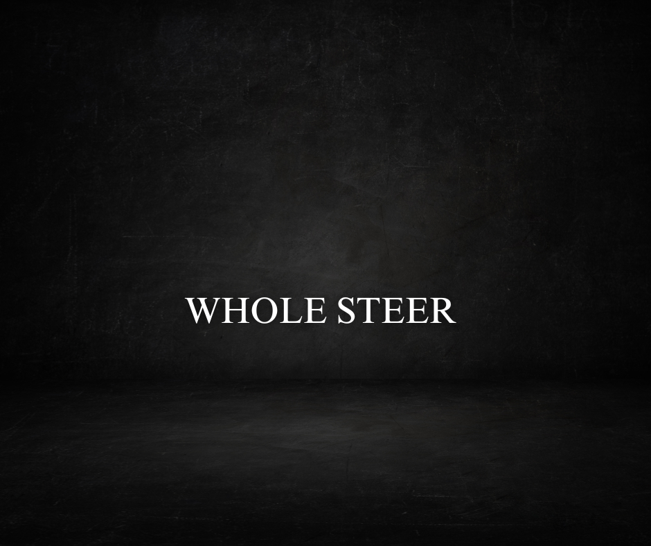 Whole Steer